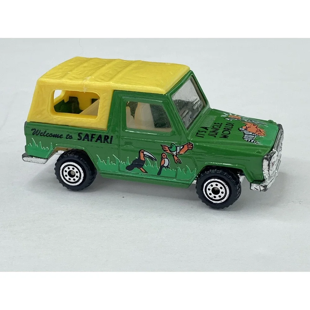 Mercedes MB G-Wagon Realtoy 1/57 Die Cast Car Green‎ Safari SUV Jungle Cruiser